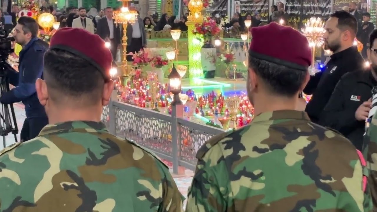 15 Shaban Celebrations by Iraqi Army in Karbala | Imam Mehdi Birthday 