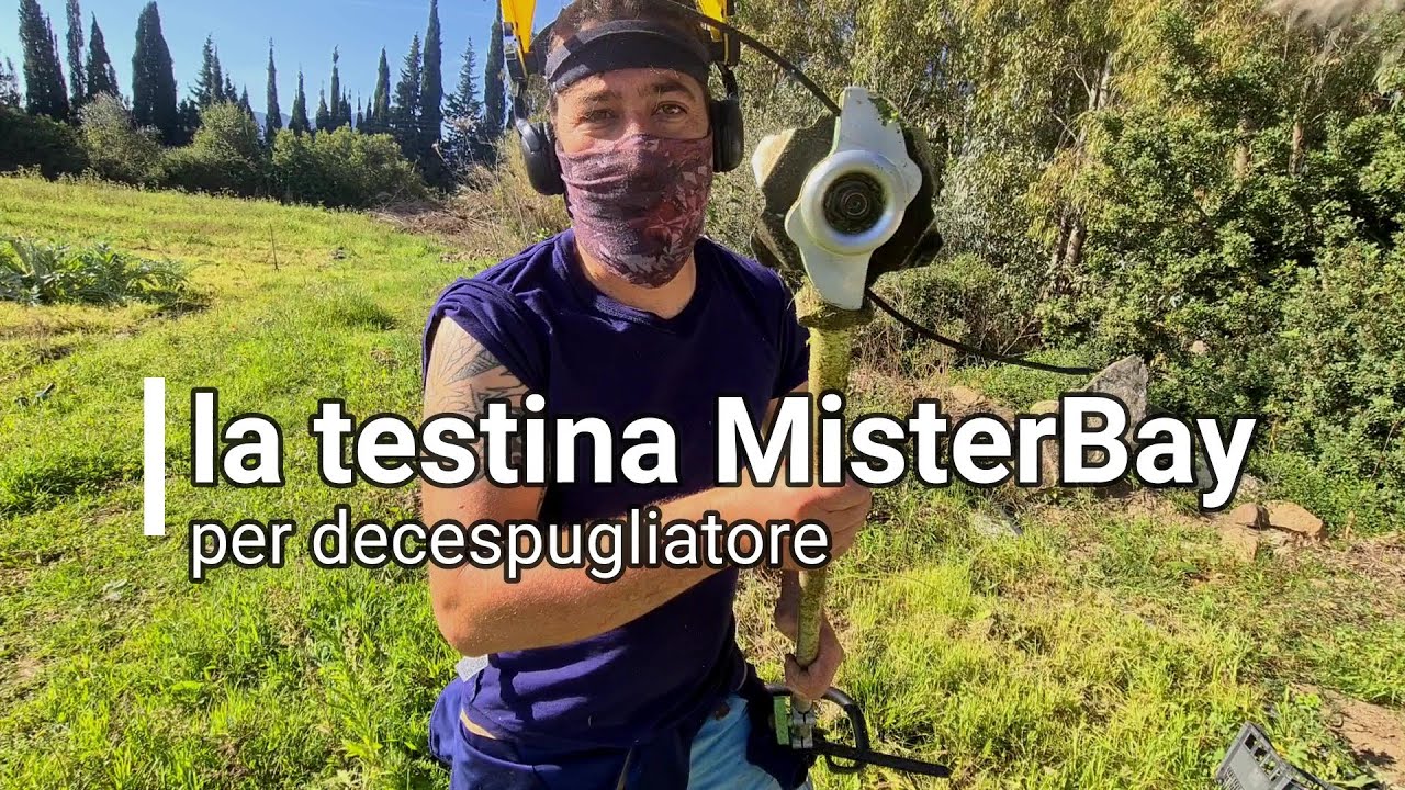 La testina MisterBay per decespugliatore