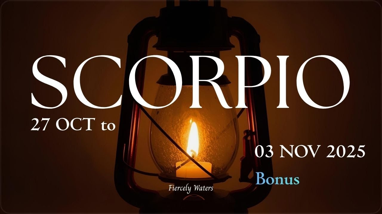SCORPIO ♏ THEY CANNOT REACH YOU ANYMORE 🎓  YOU ARE THE ALCHEMIST ⏭️ 27 OCT to 03 NOV Bonus Reading