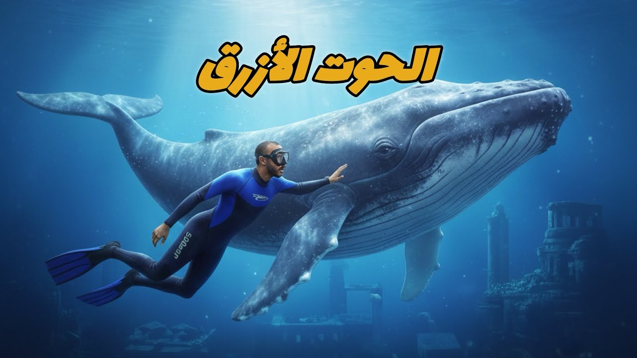 اضخم كائن في البحار و المحيطات ( الحوت الأزرق ) #modrar 