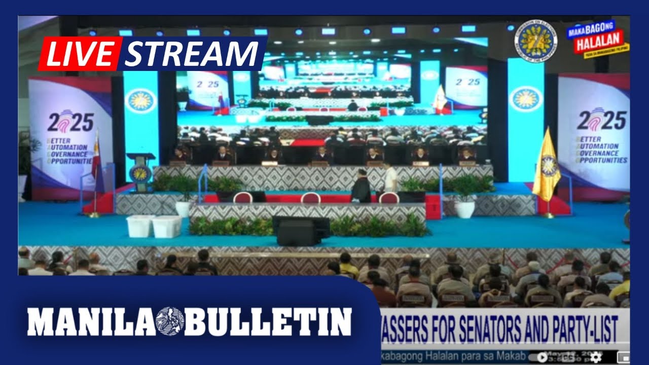LIVE: Comelec en banc convenes as the National Board of Canvassers
