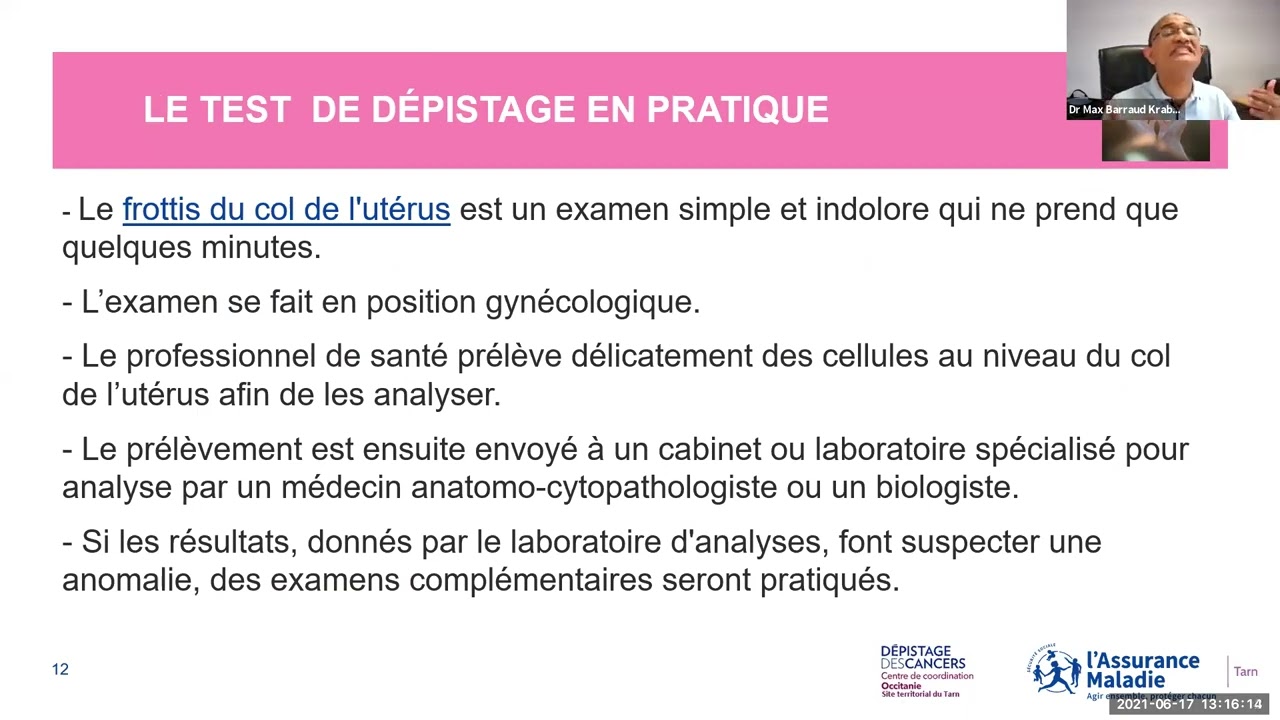 cancer du col de l'utérus 🤩 Dépistage diagnostic traitement et la prévention  meilleure explication🤩