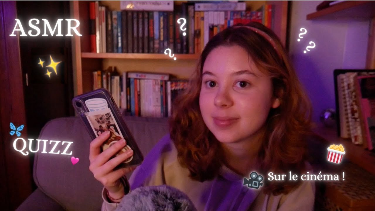 ASMR Quizz : Trouve les 15 films à partir de leur répliques ! 🍿✨ (+ pluie en fond)