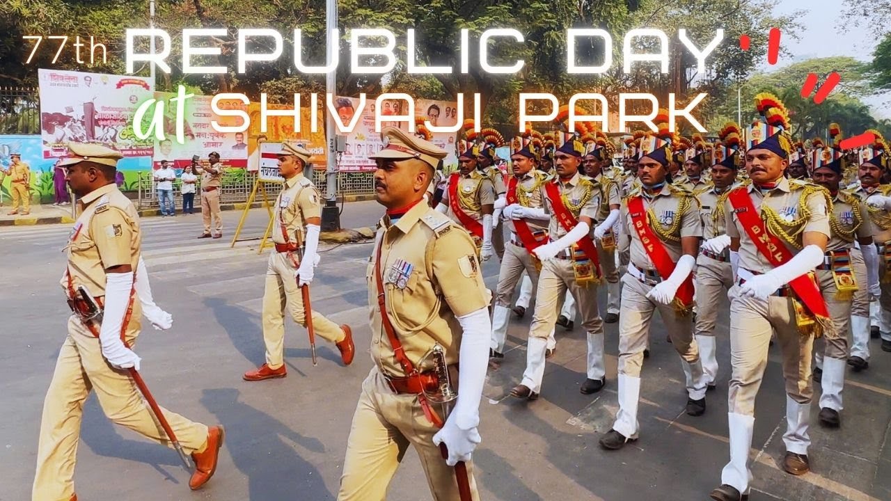 77th Republic Day Celebration at Shivaji Park | Republic Day Parade Mumbai