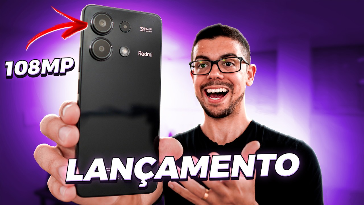 REDMI NOTE 13 EM MÃOS! SERÁ O NOVO CELULAR XIAOMI MAIS VENDIDO EM 2024?