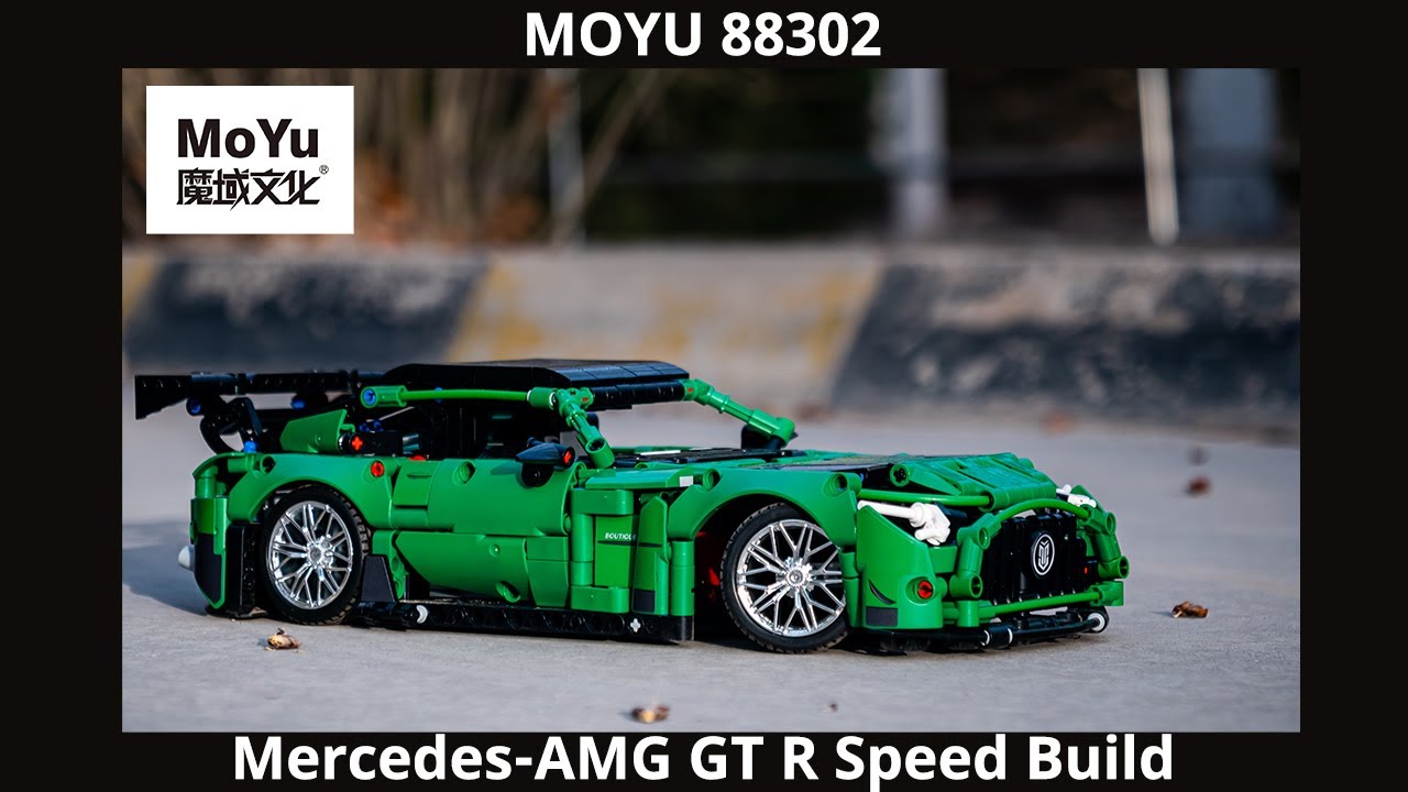 MOYU MY88302 Mercedes-AMG GT R Speed Build