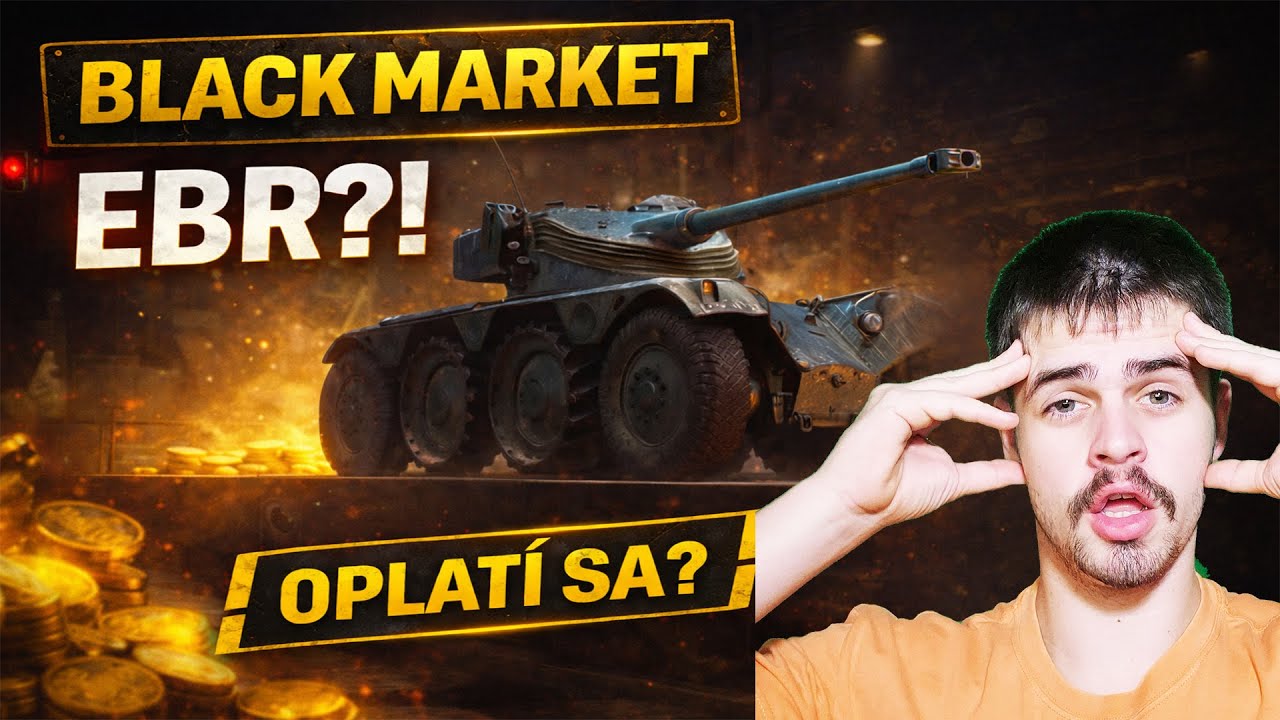 Black Market: Tier 8 prémiový EBR v ponuke?! (World of Tanks CZ/SK)