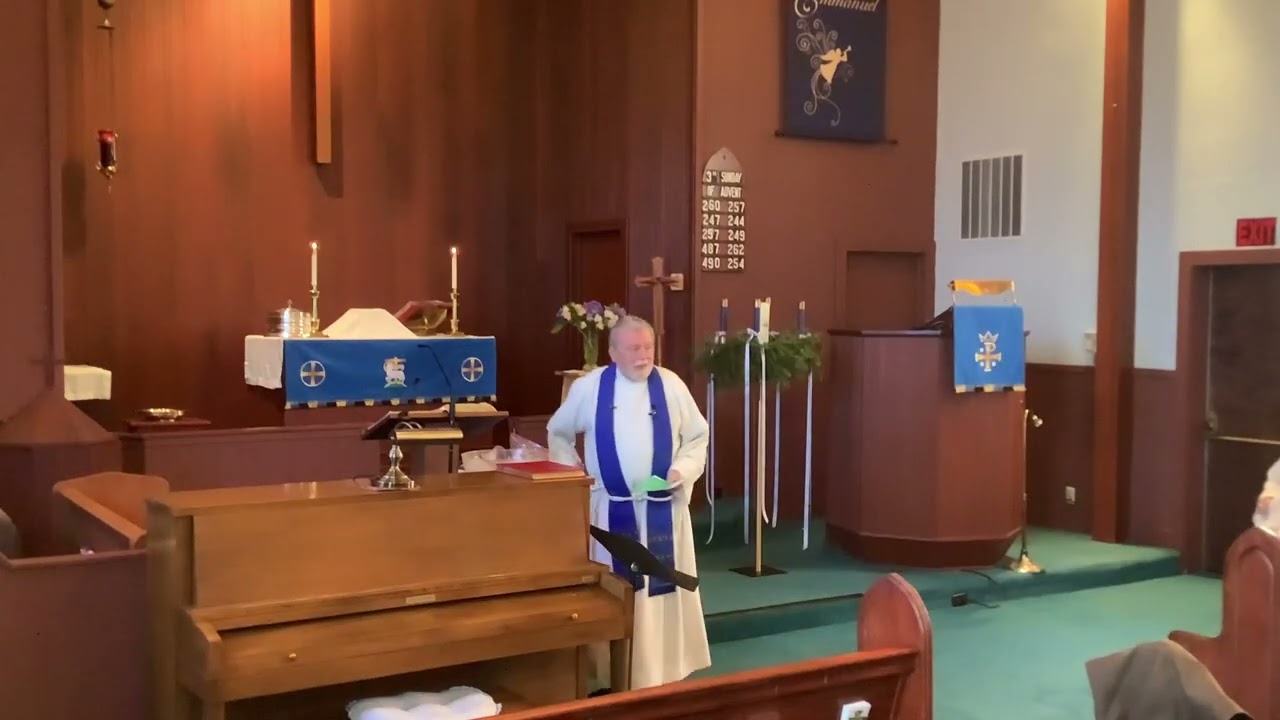 Service for Sunday, December 14, 2025