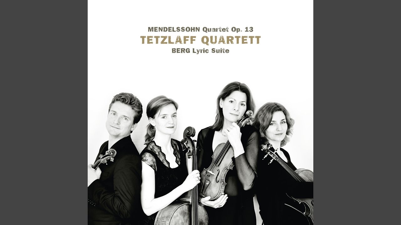 Mendelssohn: String Quartet No. 2 in A Minor, Op. 13, MWV R22: II. Adagio non lento