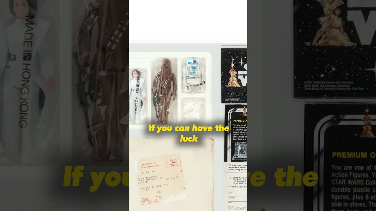 The First Star Wars Toys!