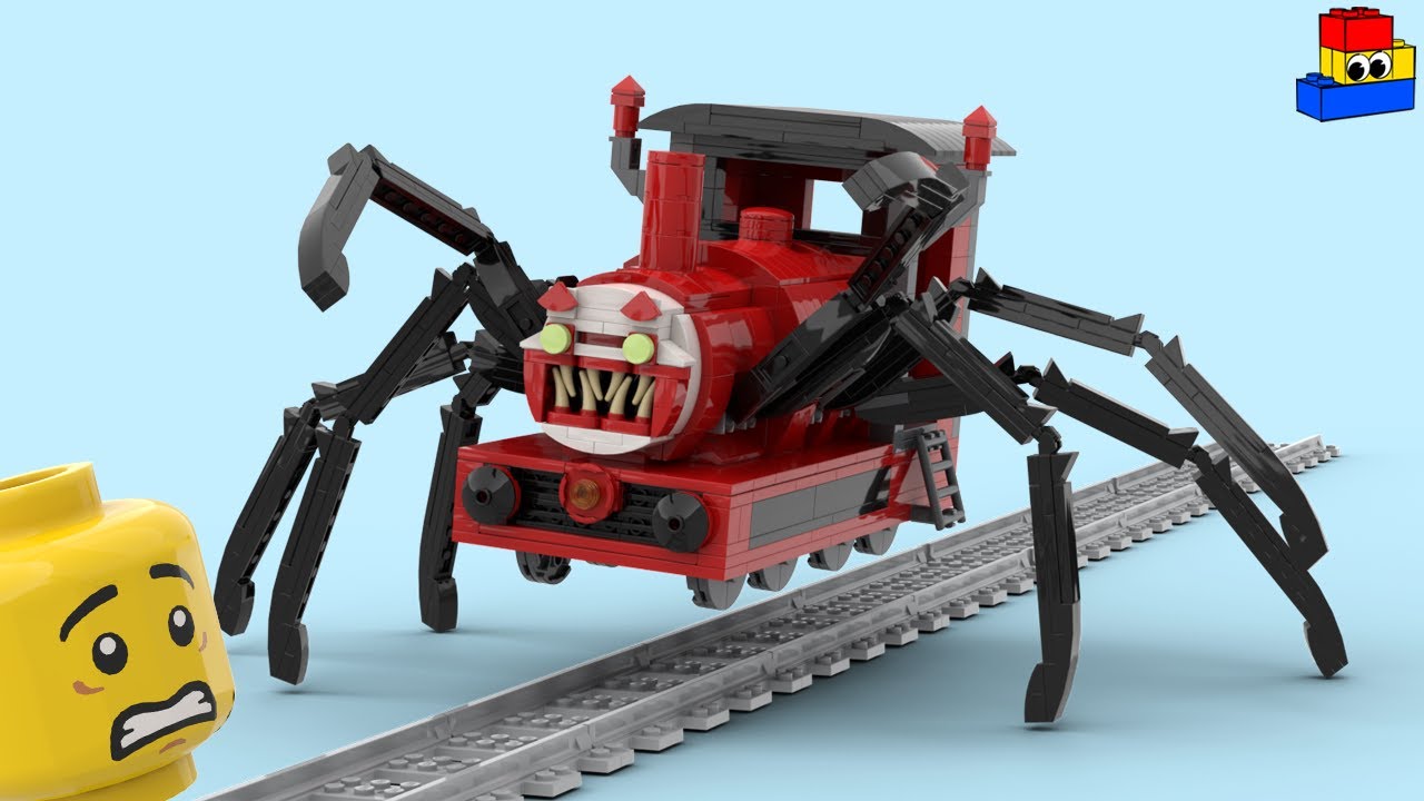 How to make Choo Choo Charles out of LEGO (tutorial)