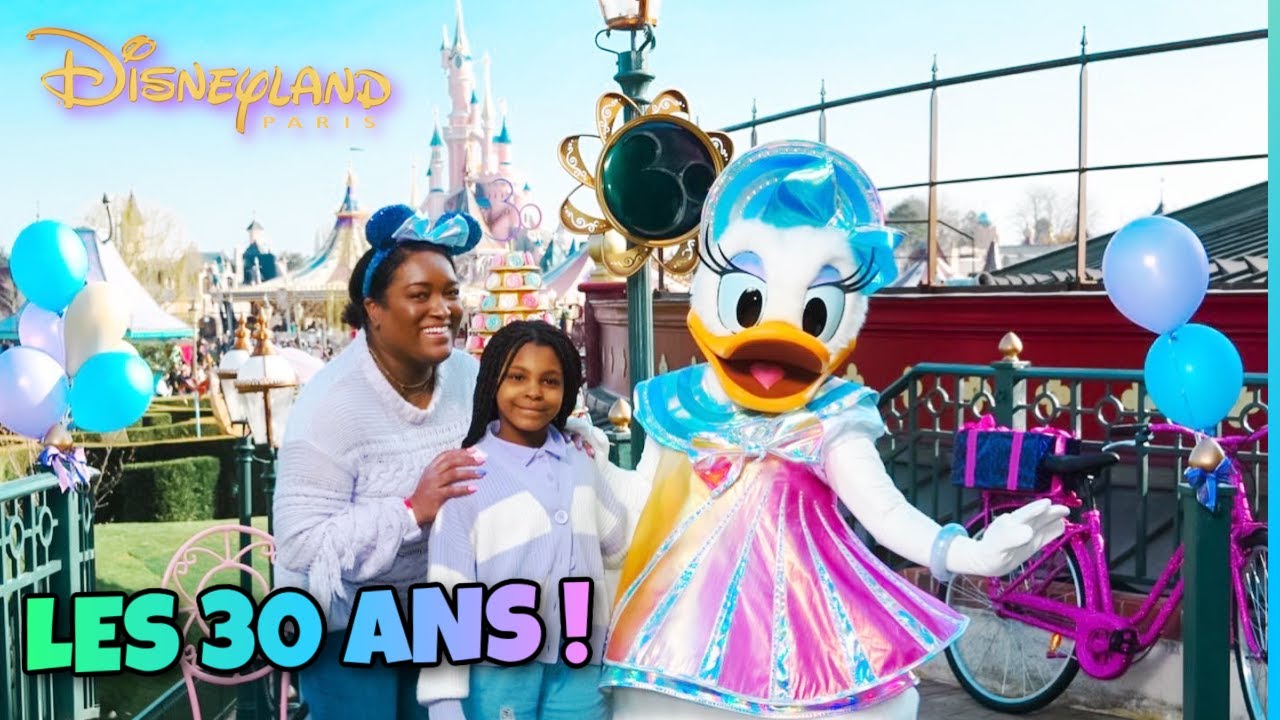 Les 30 ANS DE DISNEYLAND PARIS ! WEEK END DE FOLIE !Vlog Press Event à Disneyland