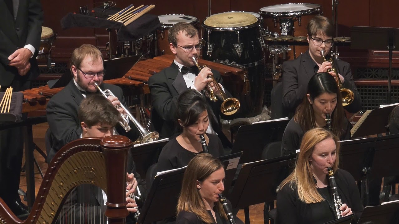 UMich Symphony Band - Aaron Copland - Emblems (1964)