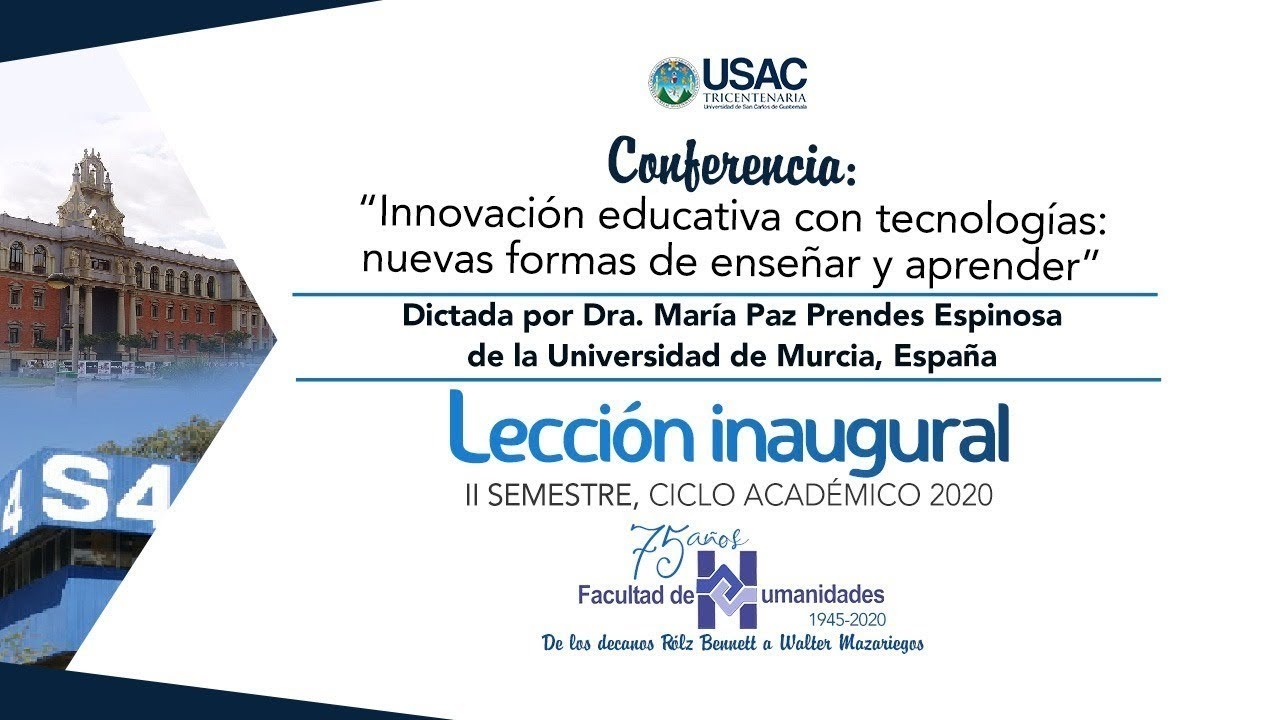 Lección Inaugural, II semestre, ciclo académico 2020