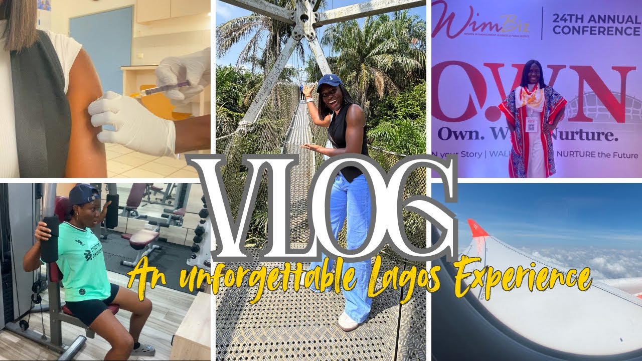 I survived Lagos! A monkey sent me to the hospital | First Time at the Gym | WIMBIZ Finale