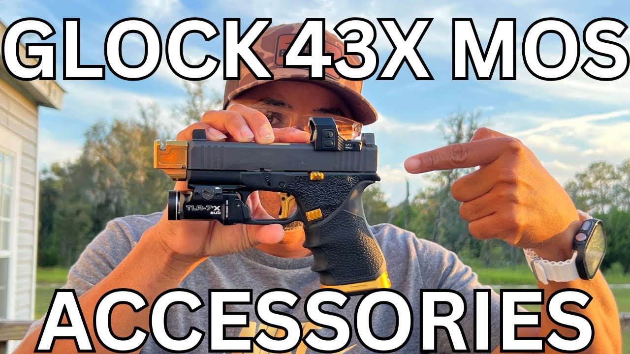 ВСЕ ОБНОВЛЕНИЯ И АКСЕССУАРЫ, КОТОРЫЕ ВАМ НУЖНЫ ДЛЯ GLOCK 43X MOS #обзор #edc #2025 #распаковка #а...