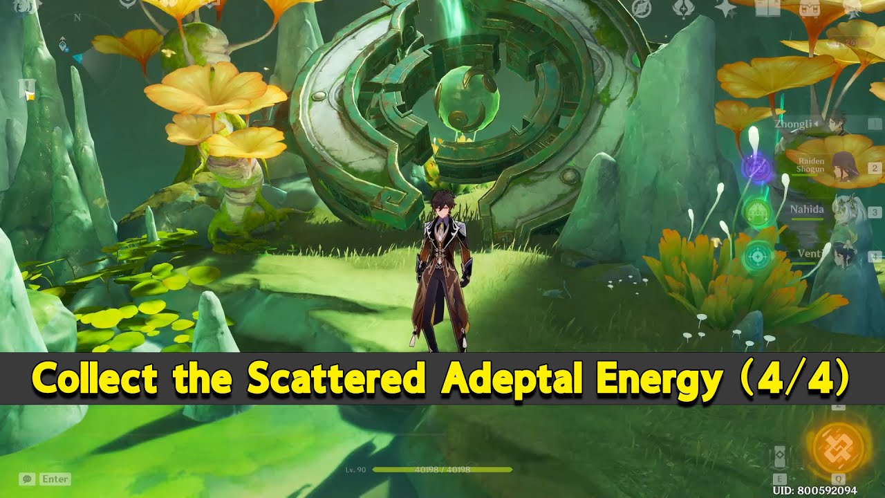 Collect the Scattered Adeptal Energy (0/4) | Floating Jade Treasure of Chenyu