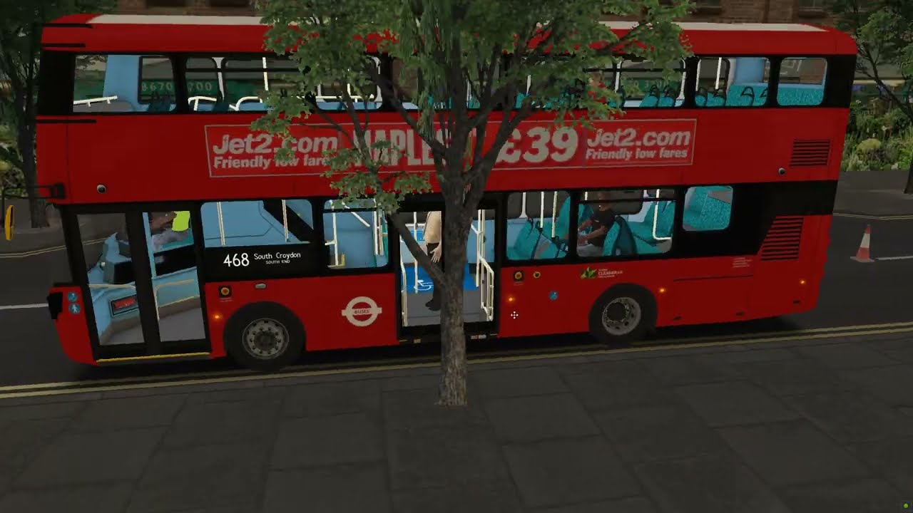 OMSI 2  ON THE 468 TO WEST NORWOOD ON THE GEMINI 3