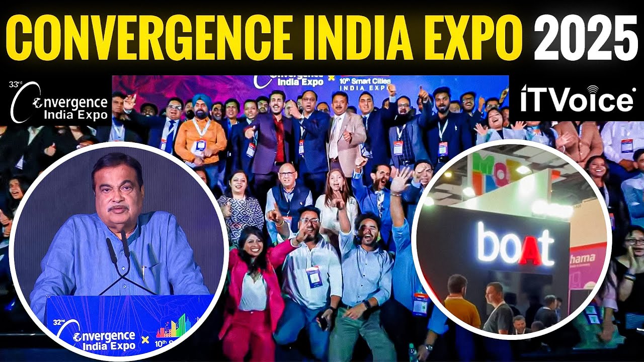 Convergence India & Smart Cities Expo 2025 | AI, Startups, Tech Innovations & Awards