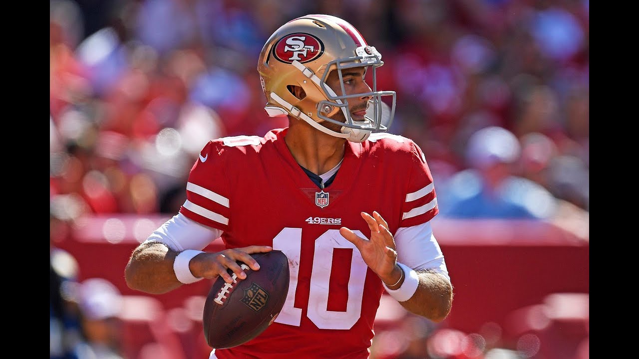 Jimmy Garoppolo - Every Completed Pass from the 2019-20 NFL Season - San Francisco 49ers