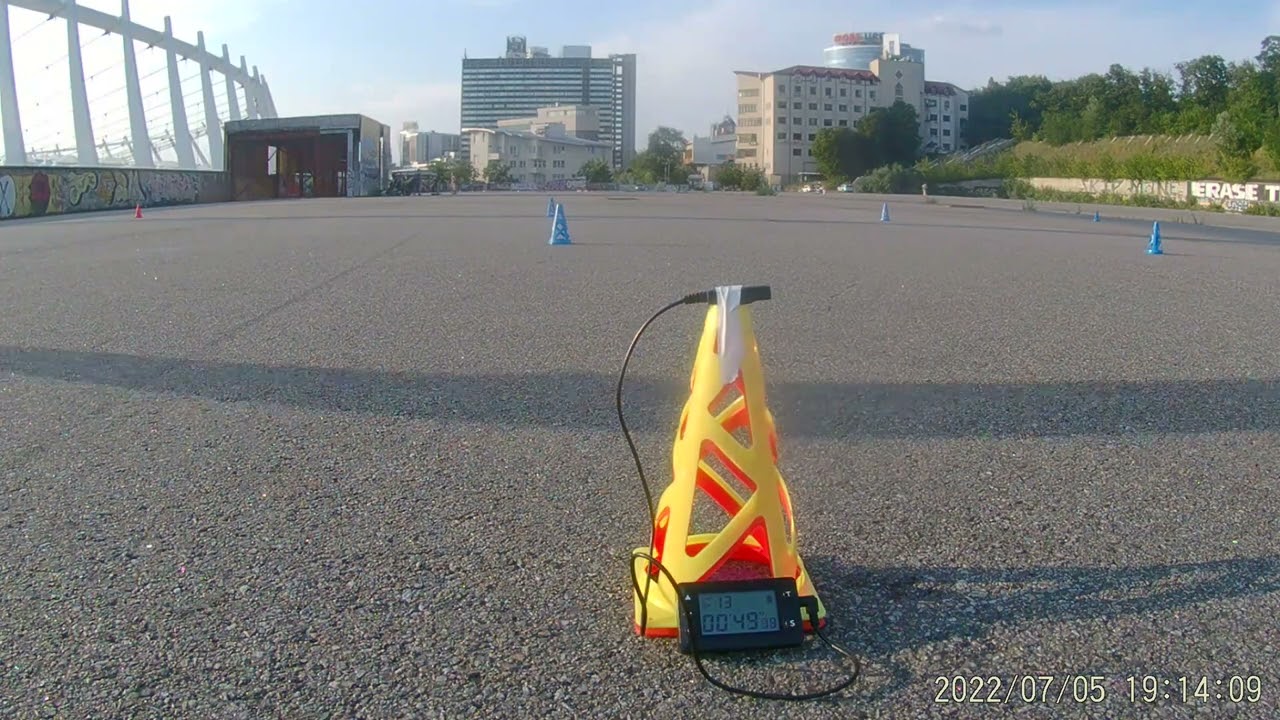monowheel and gymkhana   how we learn a new layout