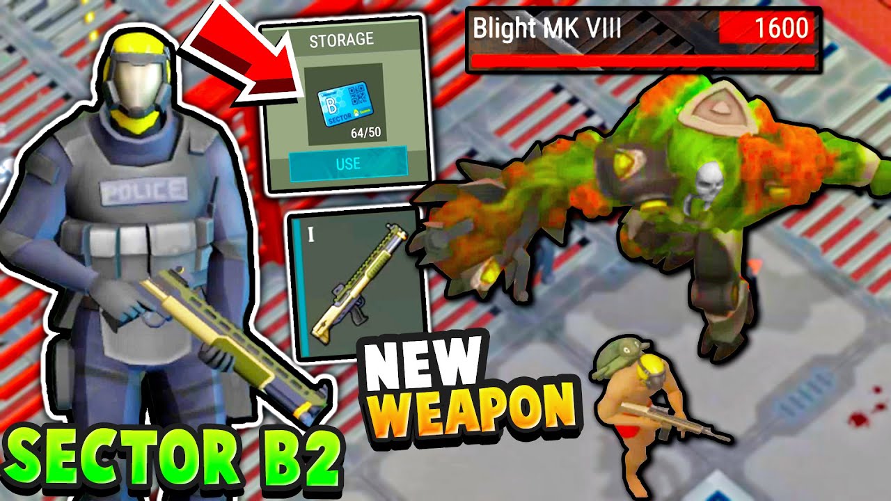 NEW SECTOR B2 + BLIGHT MK VIII BOSS (Sector B Crate Opening) - Last Day on Earth Survival