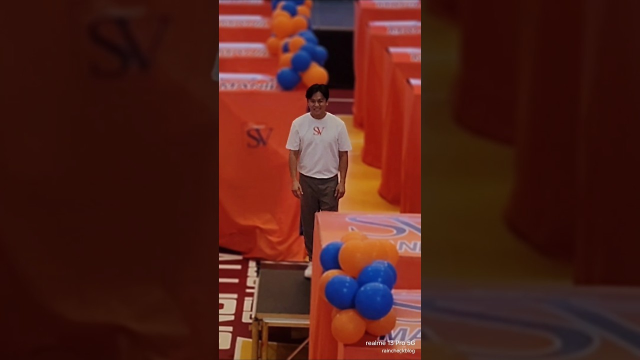 BTS of Cong Sam Verzosa taping for Dear SV Birthday Episode at MLQU