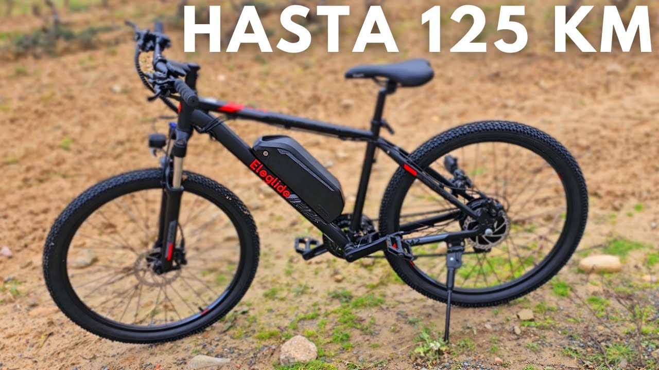 La eBike con 125Km de autonomía y ACELERADOR (si quieres): ELEGLIDE M2