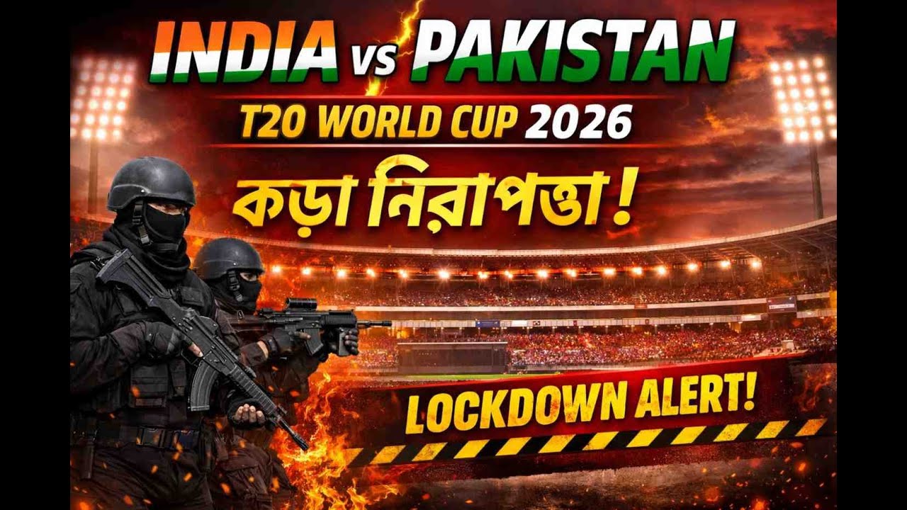 IND vs PAK T20 World Cup 2026 🔴 Colombo On High Alert | India Pakistan Match Security Breaking News