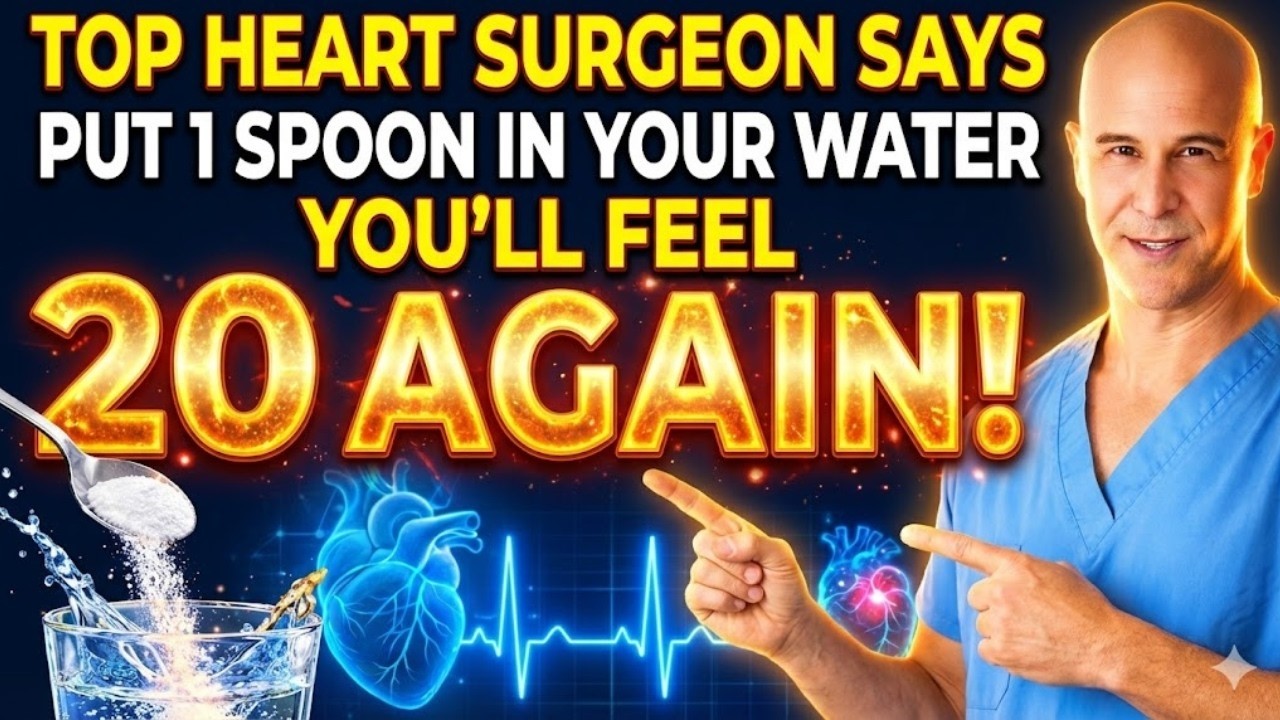 Over 60? Try This Simple Hydration Hack to Boost Circulation Fast | Dr. Alan Mandell