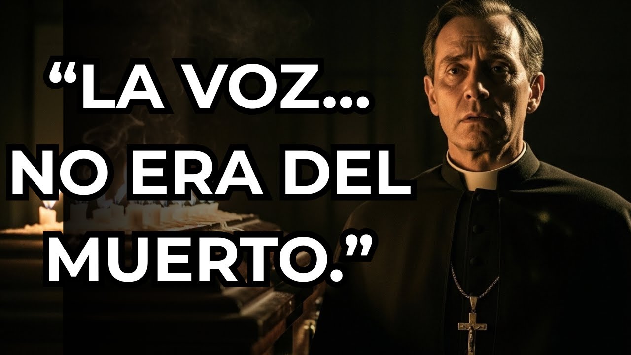 El sacerdote que oyó una frase frente al ataúd… que no venía del mundo de los vivos.
