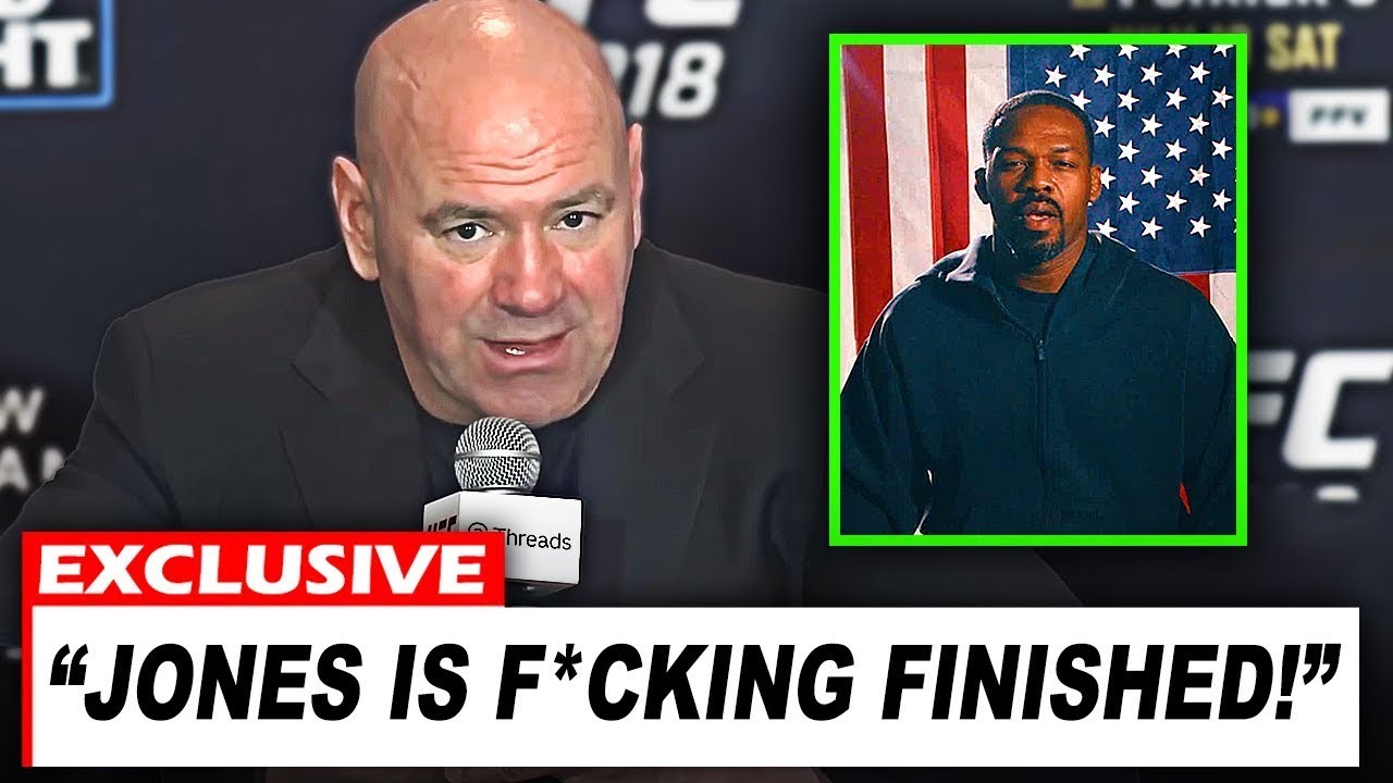 LYING WEAK B*TCH! Dana White EXPLODES After Jon Jones UFC Whitehouse DEMANDS!