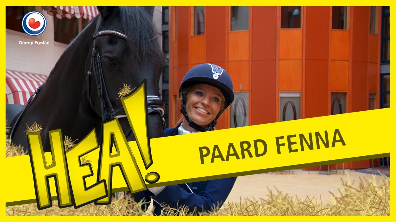 HEA! Fries paard Fenna op bezoek