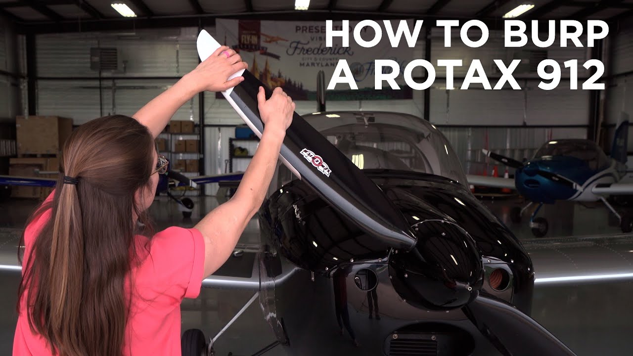Tips & Techniques: How to Burp a Rotax 912