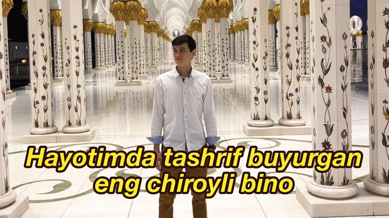 Sheikh Zayed Masjidiga sayohat, Islom me'morchiligi cho'qqisi