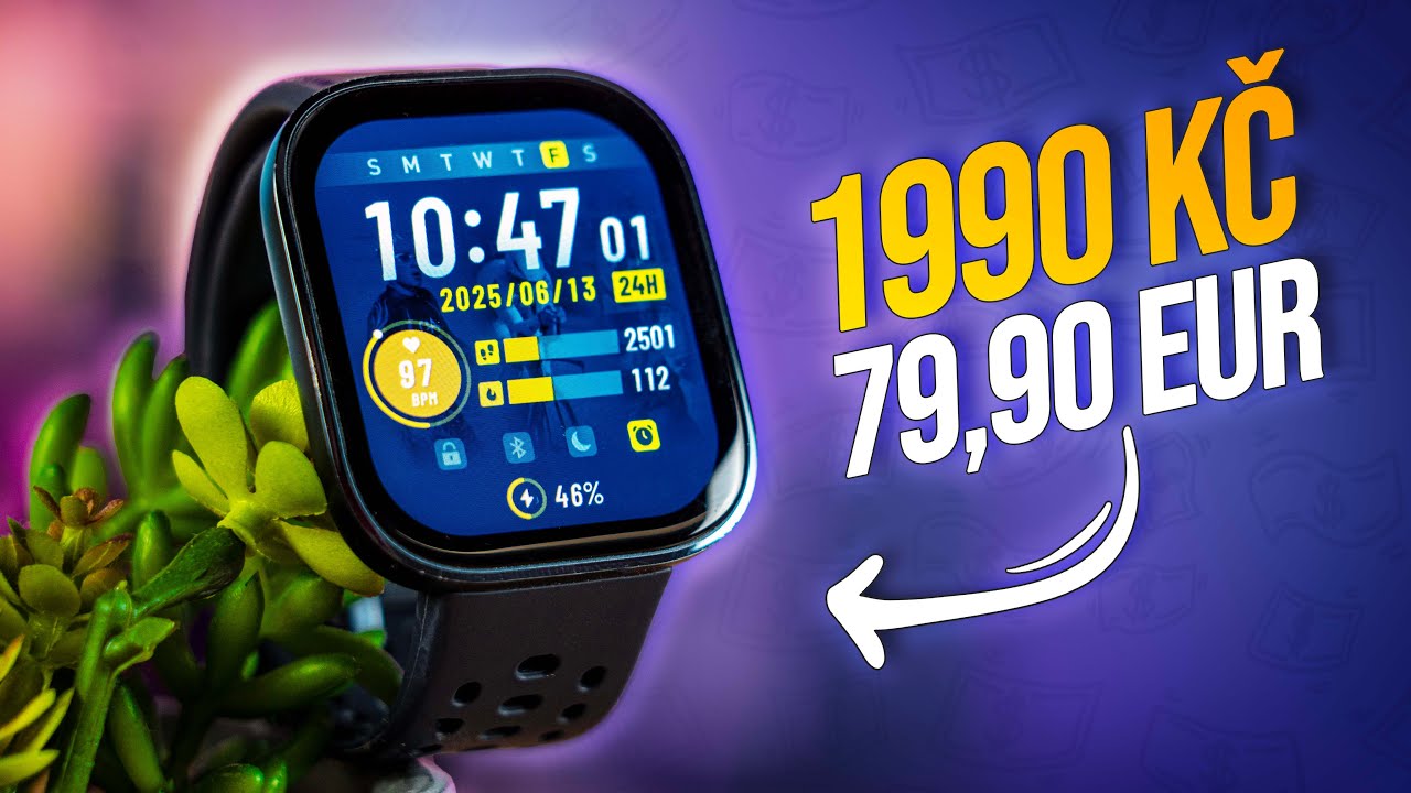 Ideální chytré hodinky pod dva litry: Amazfit Bip 6!