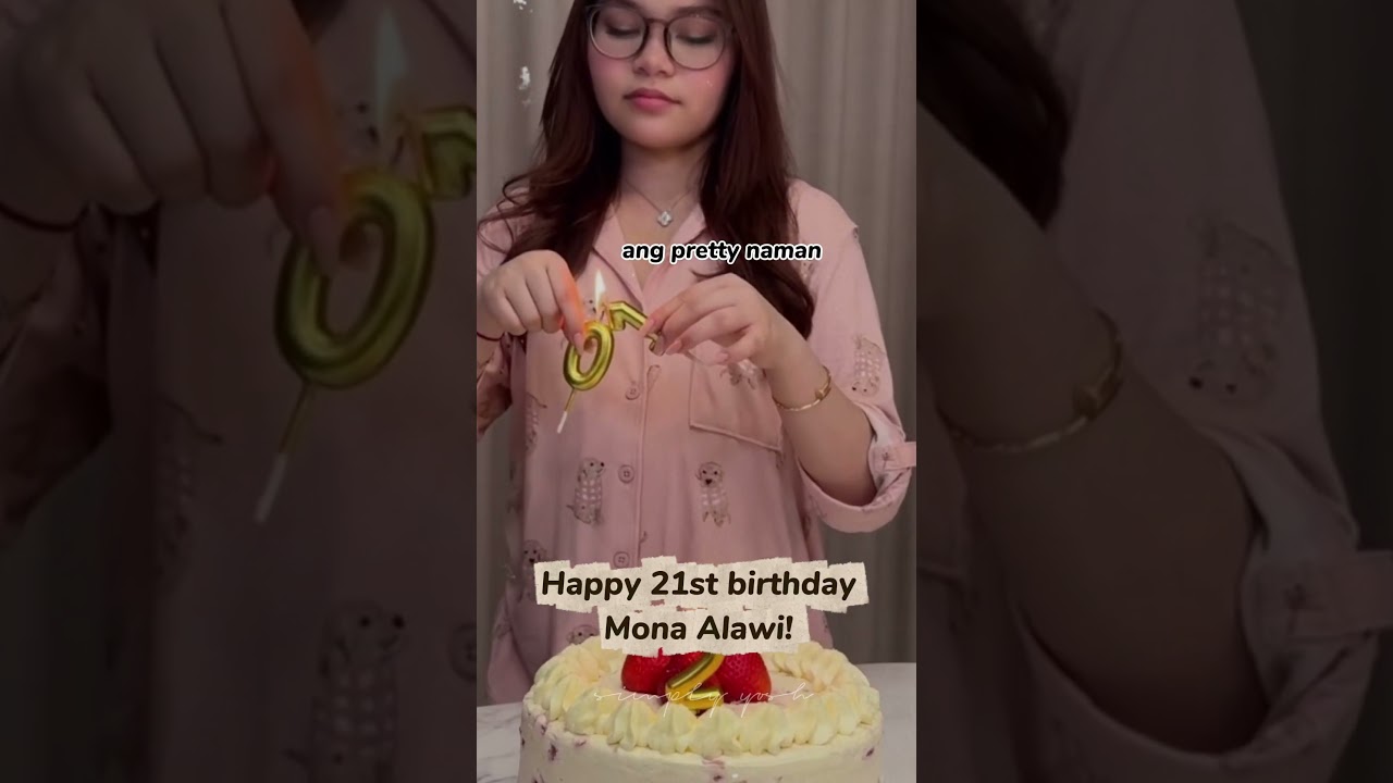MONA ALAWI CELEBRATING HER 21st BIRTHDAY #monaalawi #birthday #shorts