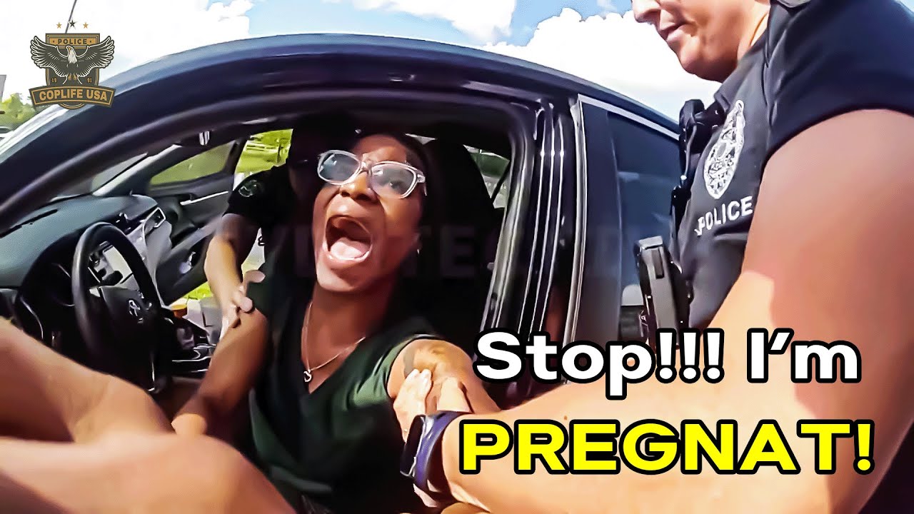 Pregnant Woman Turns Simple Traffic Stop Into Total Chaos | DUI Arrest