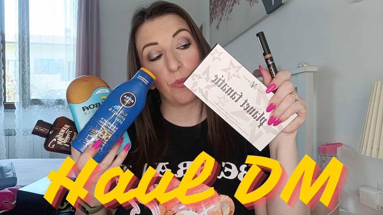 HAUL DM + nuova palette occhi KVD VEGAN BEAUTY😍