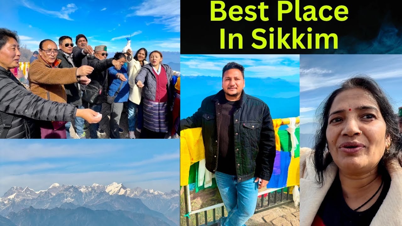 10,400 Feet Height Par Lunch, Pooja And Dance 🕺❤️ Bhaleydhunga Sikkim @Sandeep Bhatt