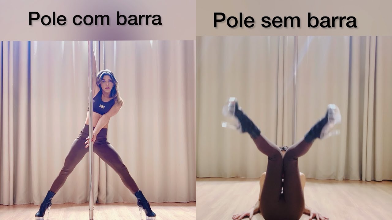 Tutorial : pole iniciante com barra e sem barra de pole dance (fazer em casa)