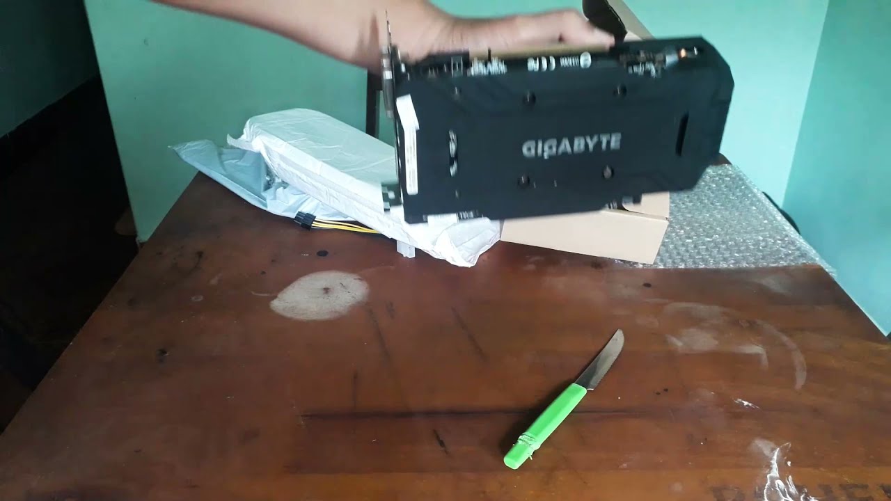 UNBOXING RÁPIDO - PLACA DE VIDEO GIGABYTE GEFORCE GTX 1060 3GB   | ALIEXPRESS