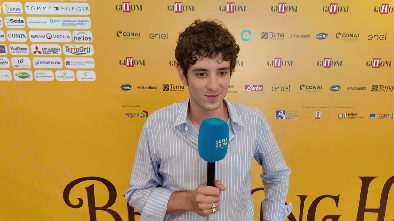 Nicolas Maupas al Giffoni Film Festival 2025 ci parla di Un Professore 3: intervista