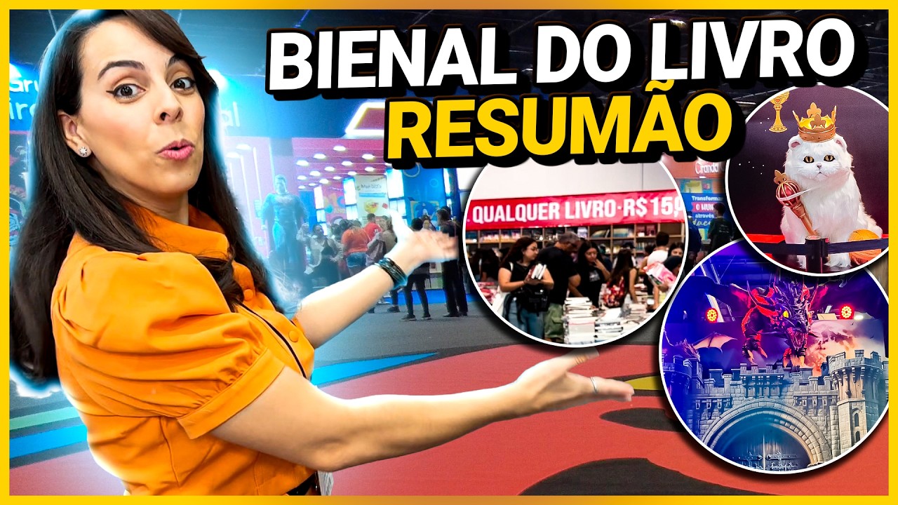 BIENAL DO LIVRO 2024 SÃO PAULO | LOCAL, INGRESSOS,  STANDS , EDITORAS, PROMOÇÕES [GUIA COMPLETO]