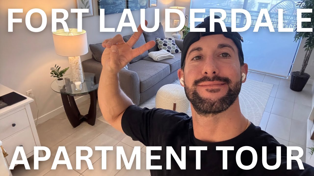APARTMENT TOUR - WHAT $2,700 A MONTH GETS YOU IN FORT LAUDERDALE