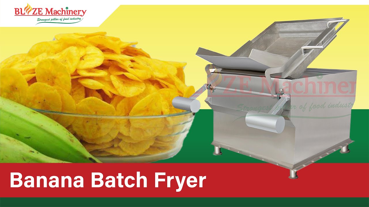 Banana Chips batch fryer | Banana Chips Frying Machine | Chips Fryer | Chips Machine Blaze Machinery