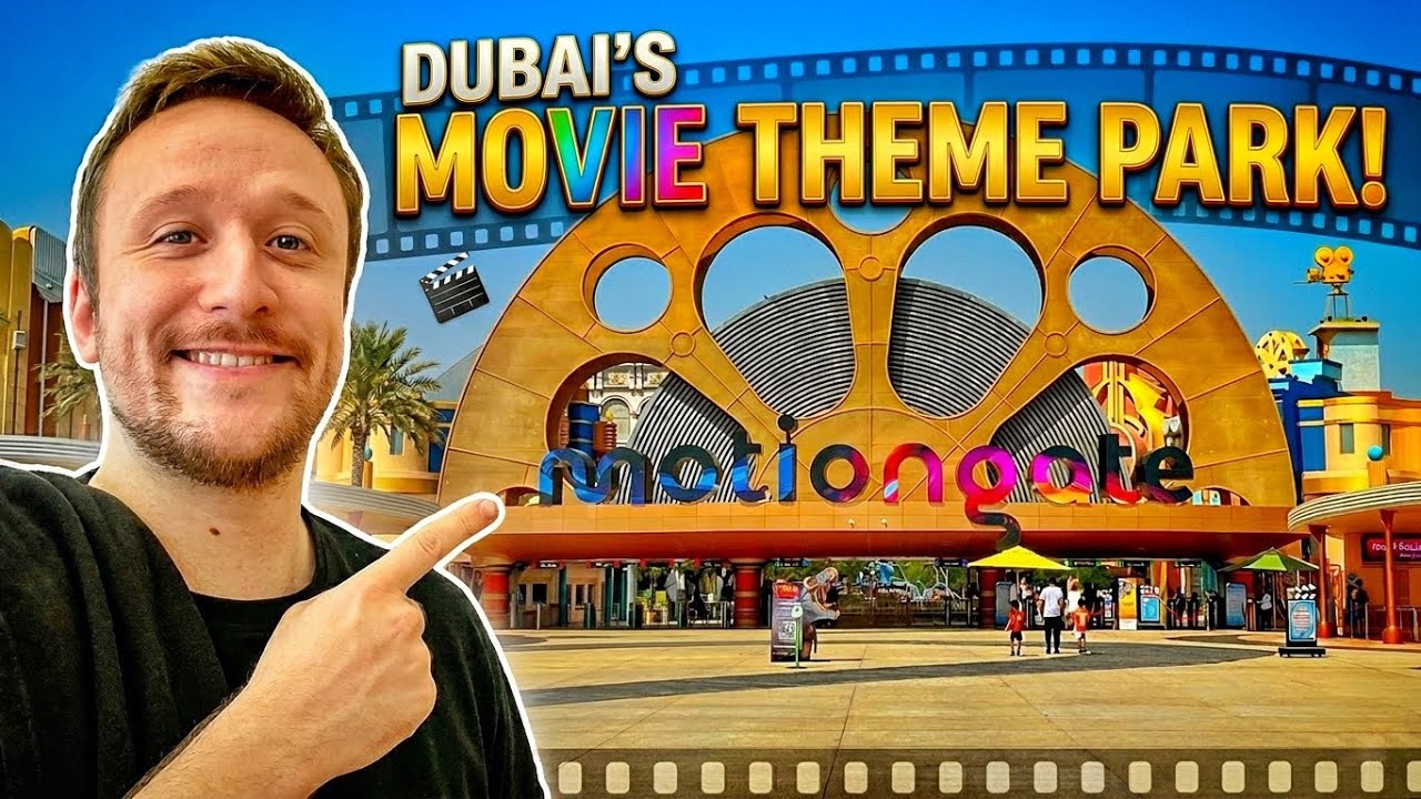 Motiongate Dubai VLOG - Step Inside this Movie Theme Park!