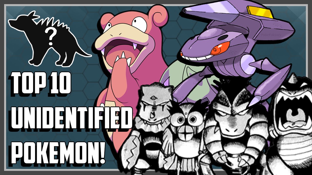 Top 10 Unidentified Pokemon You Probably Didn't Know About!