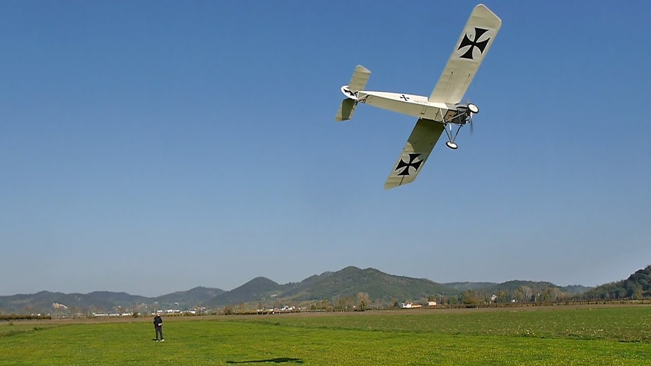Fokker E1 Paolo Severin Flugerprobung