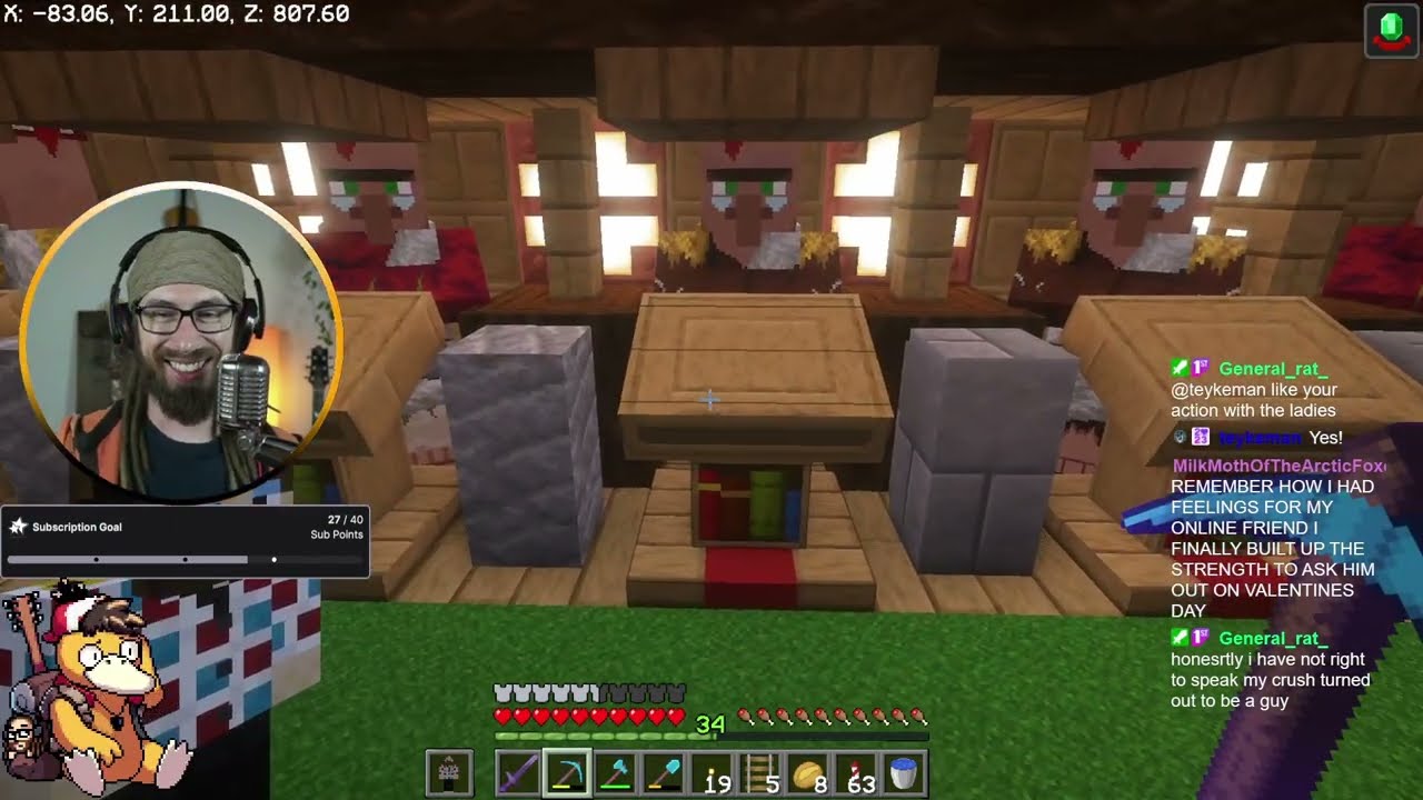 Motel Staircase & Villagers │ Live on the Edge EP52 │ Minecraft Amplified & Chill │ #Livestream